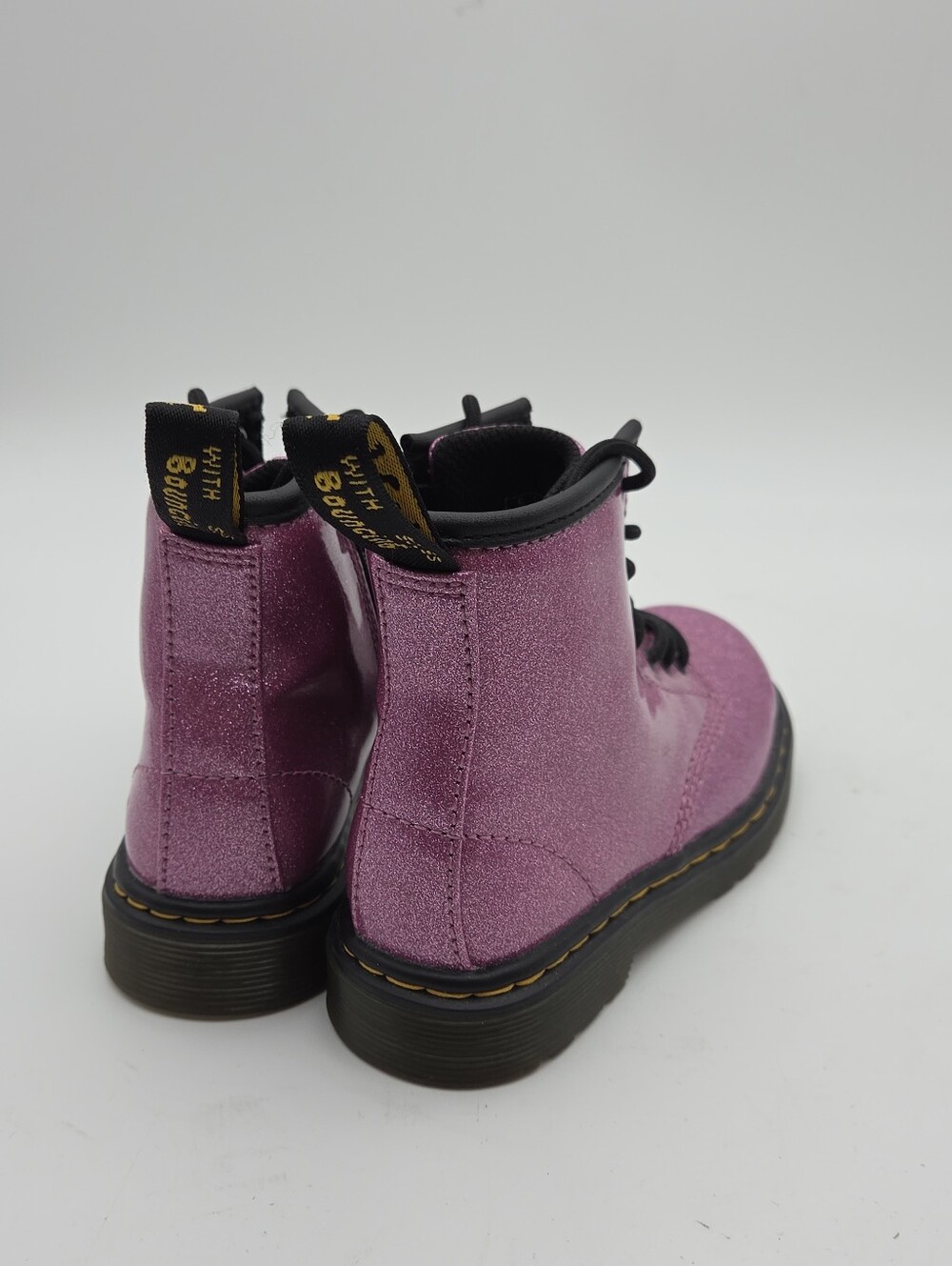 Dr Martens 1460 Glitter T Pink Boots Toddler Girls Size 10 - Picture 5 of 8